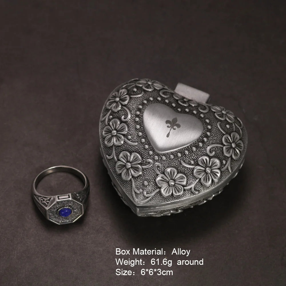 925 Silver Vampire Rings with Lapis Lazuli – Inspired by The Originals (Damon, Stefan, Elijah, Klaus, Rebekah)